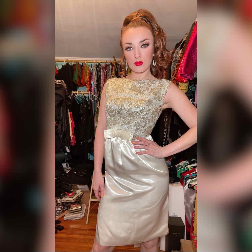 True Vintage 1950s/1960s Cocktail Dress